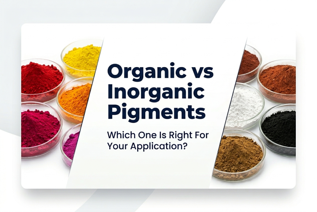 Organic vs Inorganic Pigments Comparison