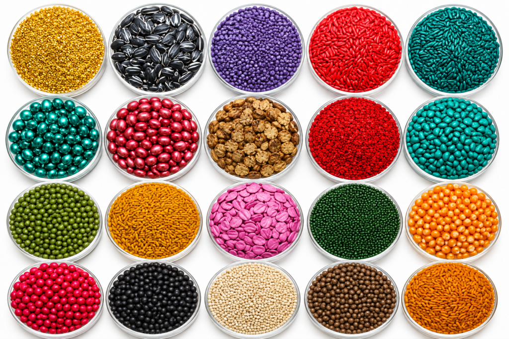 Seed Coating Colors